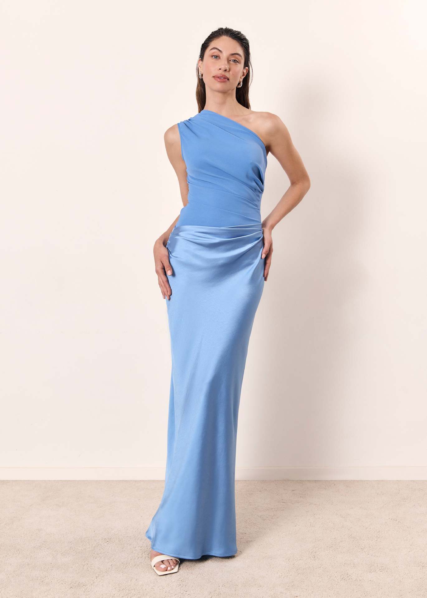 Maya | One-Shoulder Evening Dress for Women - Perfect Wedding Guest Attire