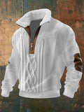High-Collared Lined Shirt