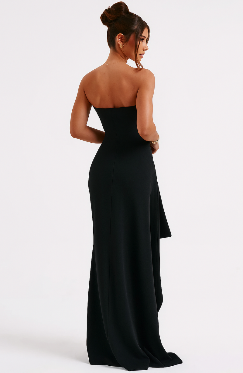 JENNY - Off-Shoulder Twisted Maxi Dress