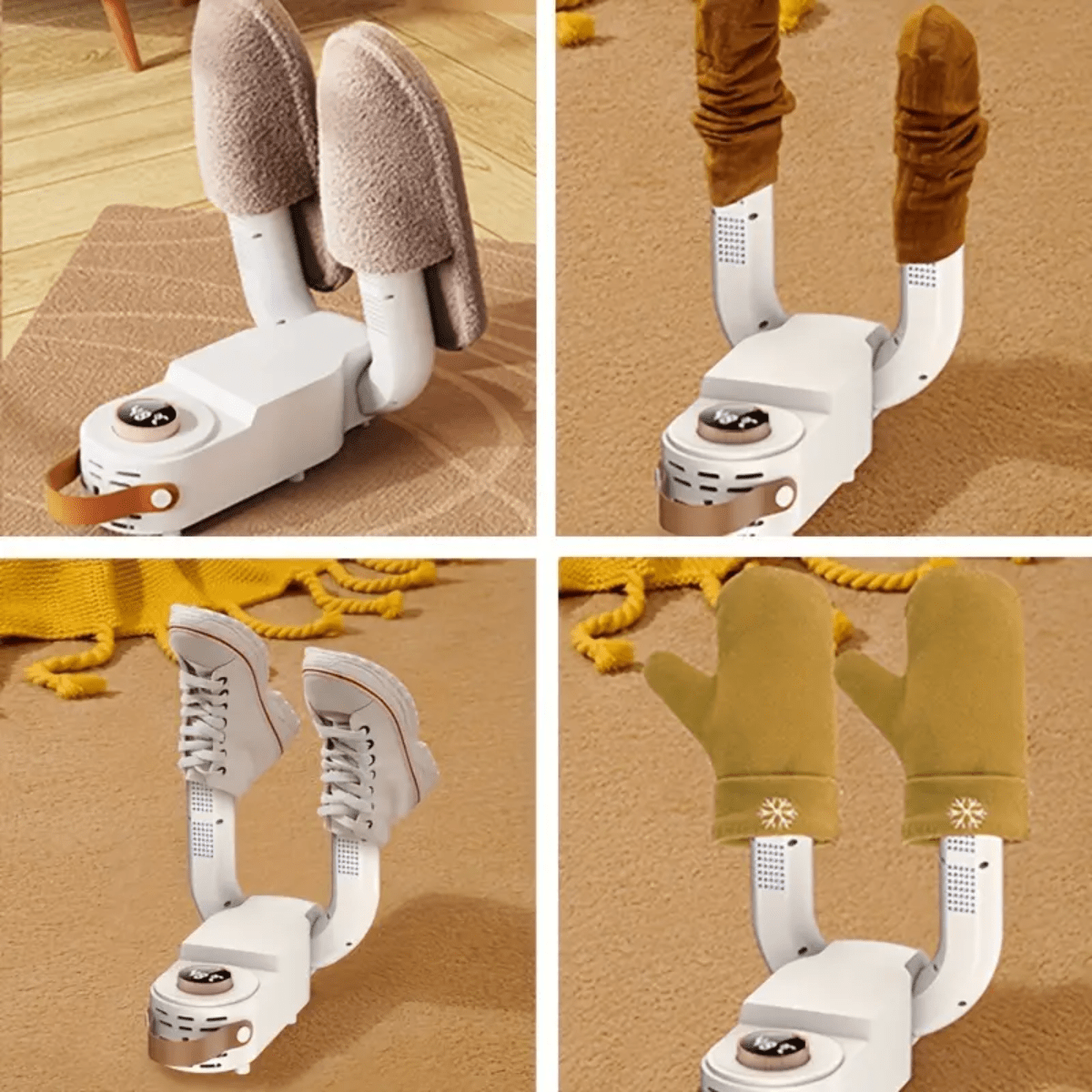 Cordless Electric Shoe Dryer for Daily Use – Energy-Efficient Drying Device to Keep Footwear Fresh and Dry