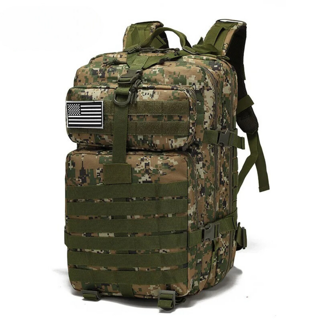 Waterproof Tactical Backpack for Outdoor Use – Durable Multi-Compartment Bag for Hiking, Travel and Everyday Carry