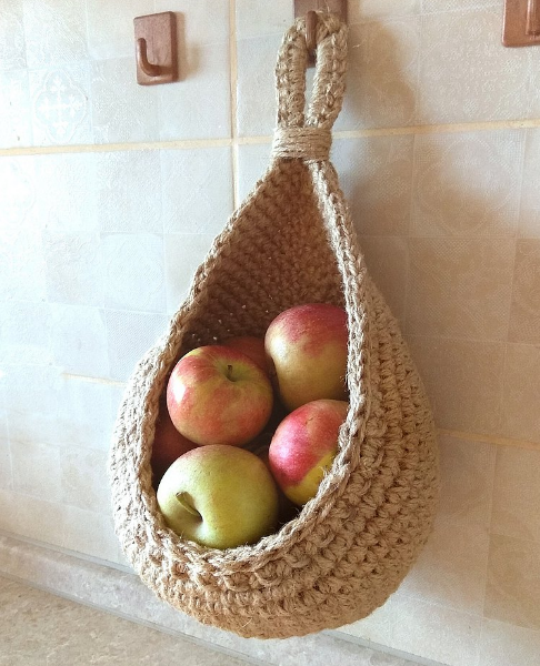 Wall Hanging Storage Baskets for Home Organization – Decorative Hanging Baskets for Living Room, Bedroom and Entryway