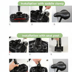 Top-Rated Ergonomic Bike Saddle -  Best for Pain-Free Riding
