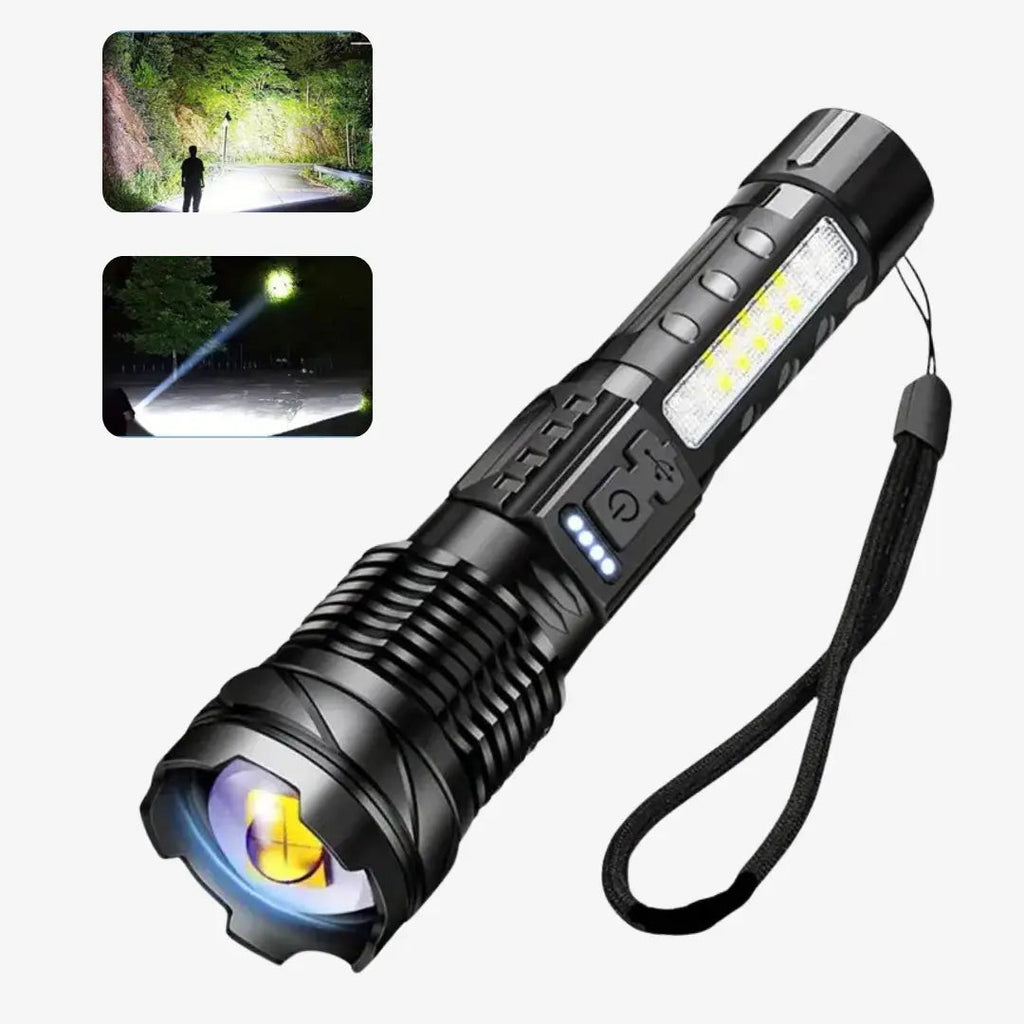 Outdoor Tactical Flashlight - 5000 Lumens