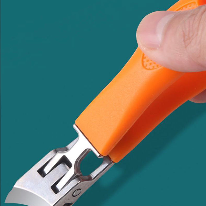 High-Precision Nail Clippers – Extra-Wide Opening with Anti-Splash Design for Thick Nails
