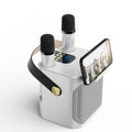 360° Sound Portable Karaoke Speaker System with Dual Wireless Microphones – Perfect for Indoor and Outdoor Parties
