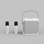 360° Sound Portable Karaoke Speaker System with Dual Wireless Microphones – Perfect for Indoor and Outdoor Parties