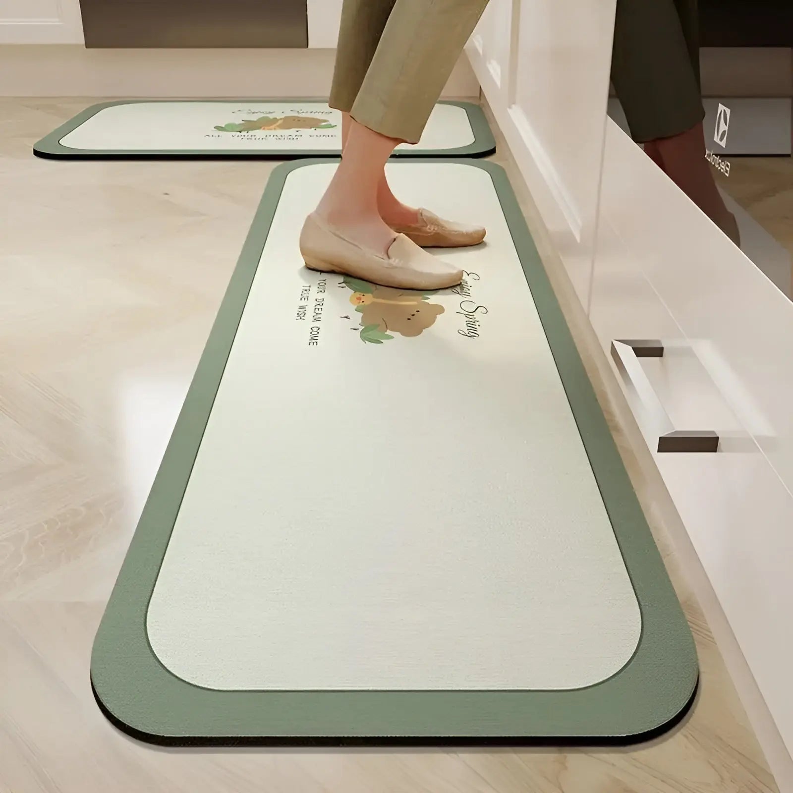 Fast-Drying Ultra-Absorbent Non-Slip Kitchen Mat - SplashEase