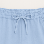 Men’s Linen-Style Matching Set for Summer – Casual Shirt and Shorts Outfit for Holidays and Everyday Wear
