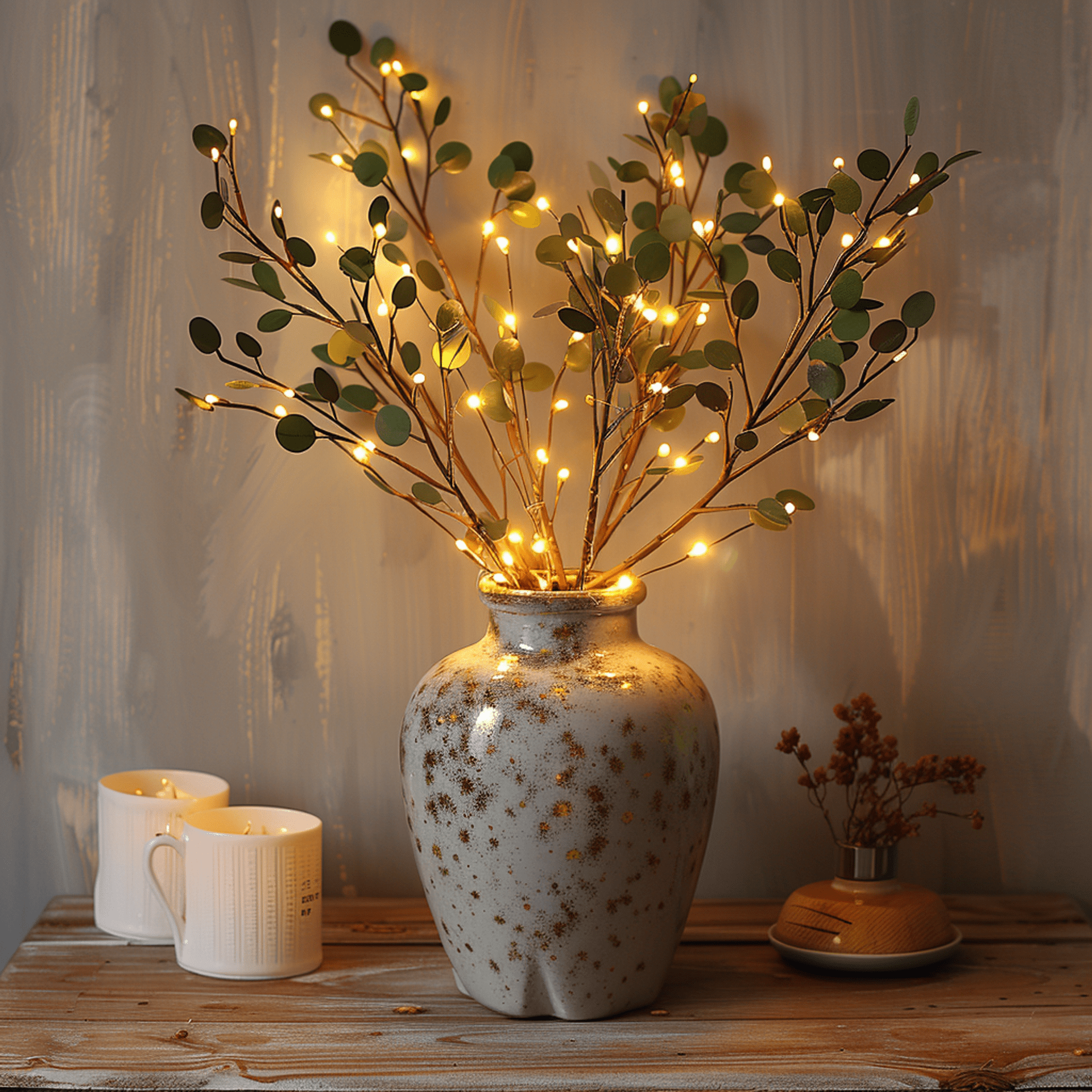 GlowBranch: Enchanting LED Tree Branch for a Touch of Magic