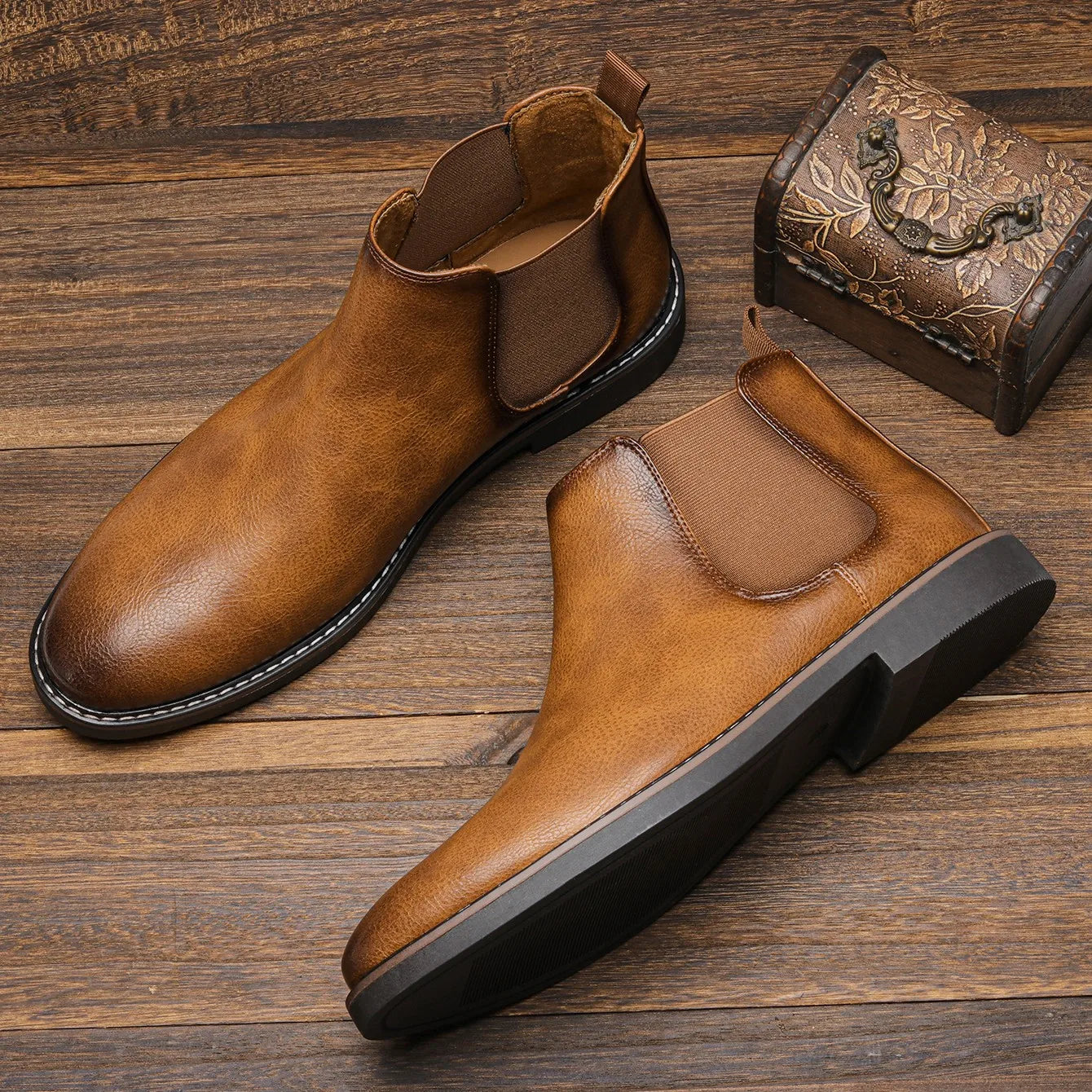 Men’s Chelsea Boots for Everyday Wear – Stylish Slip-On Boots for Work, Casual Outfits and Smart Looks