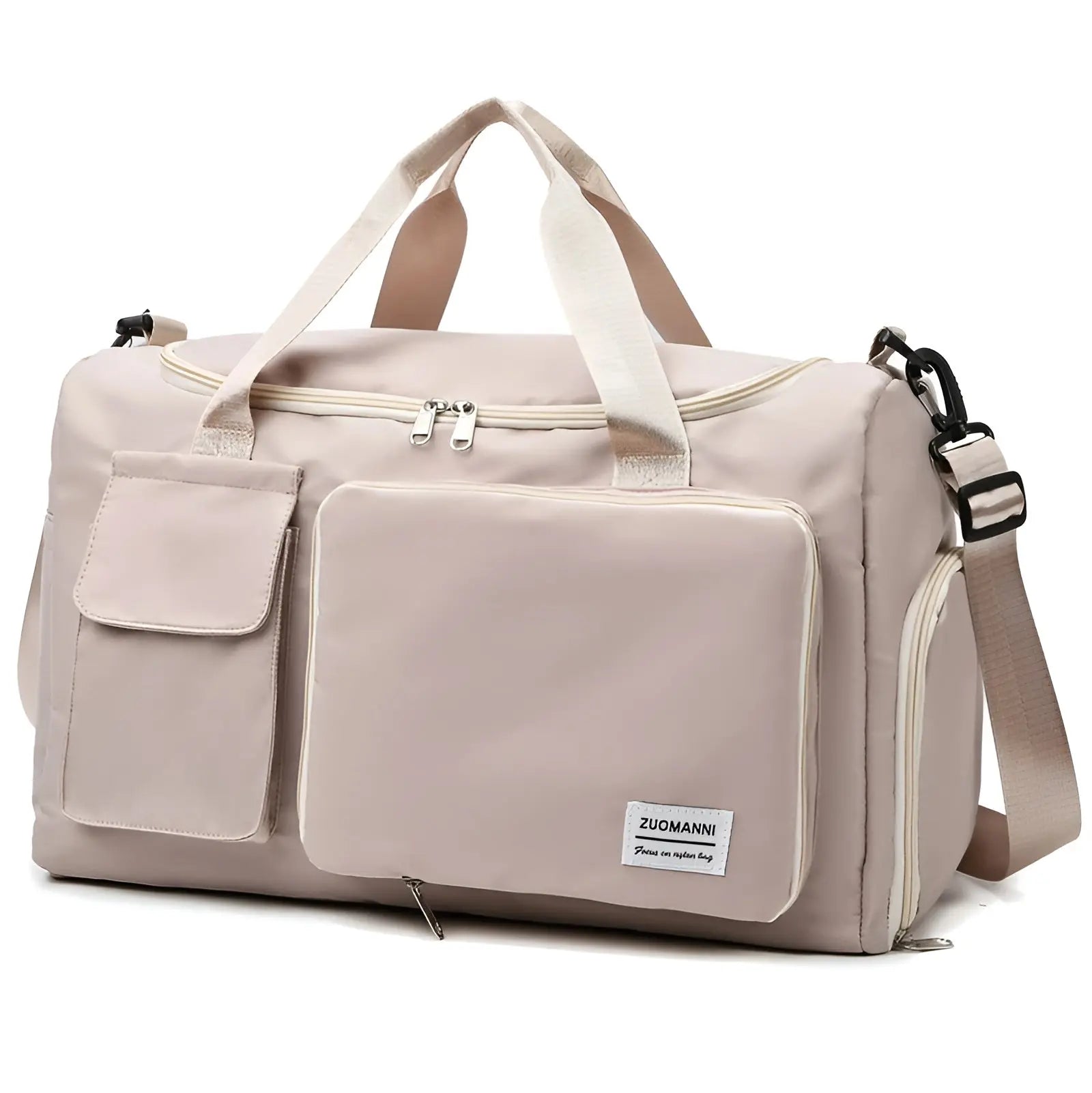 Spacious Waterproof Travel Bag for Weekend Trips – Large Carry Bag for Holidays, Gym and Short Getaways