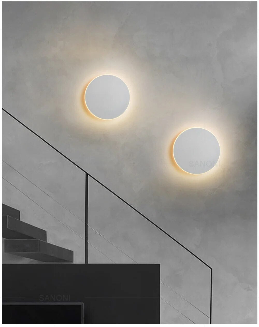 Contemporary Lumeo LED Wall Light - Modern home