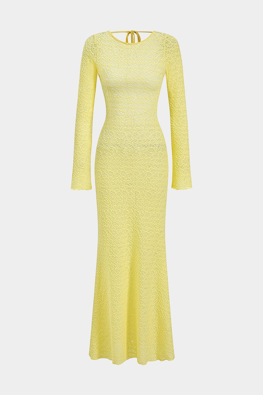 Adelheid | Elegant Maxi Dress with Glamorous Back Lacing – A Fusion of Elegance and Sensuality