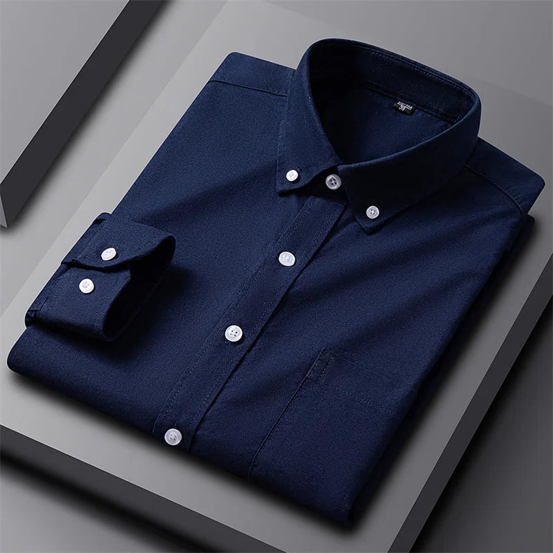 Adrian | Timeless Oxford Button-Up Shirt