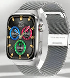 Smart Health & Activity Watch – Advanced Wellness Tracking with 2.04-Inch AMOLED Display