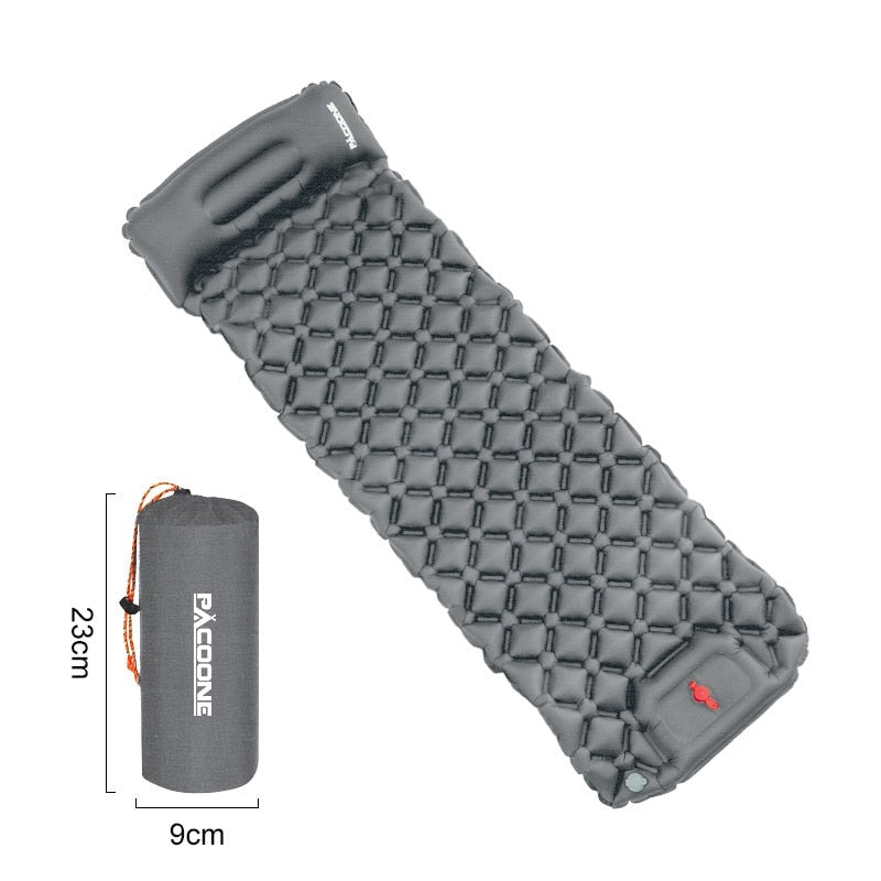 Ultralight Waterproof Sleeping Mat with Integrated Pump – Compact Camping Mattress for Outdoor Travel, Hiking and Backpacking