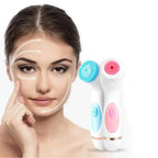 Sonic Facial Cleansing Device for Skincare Routines – All-in-One Face Cleaning and Massage Tool for Home Spa Use