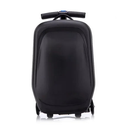 Kids Rolling Step Suitcase for Travel – Lightweight Carry-On Luggage for Children, Holidays and Sleepovers