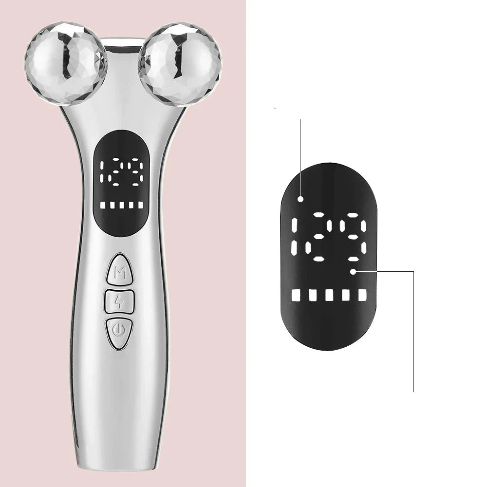 Electric Facial Contouring Device for Home Skincare – Handheld Beauty Tool for Massage, Firming and Daily Facial Care