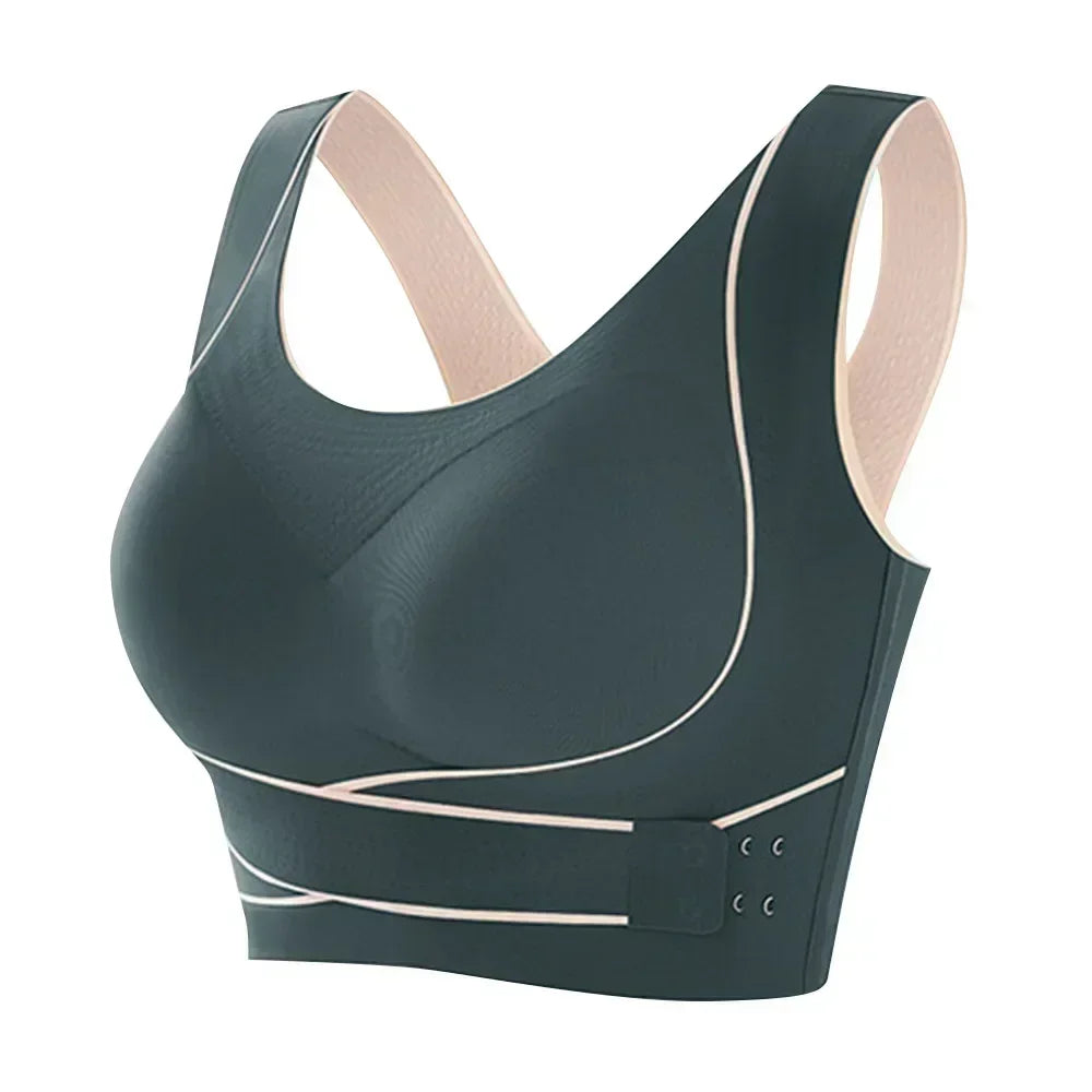 Adjustable Sports Bra with Secure Closure – Supportive Activewear Bra for Training, Fitness and Everyday Workouts