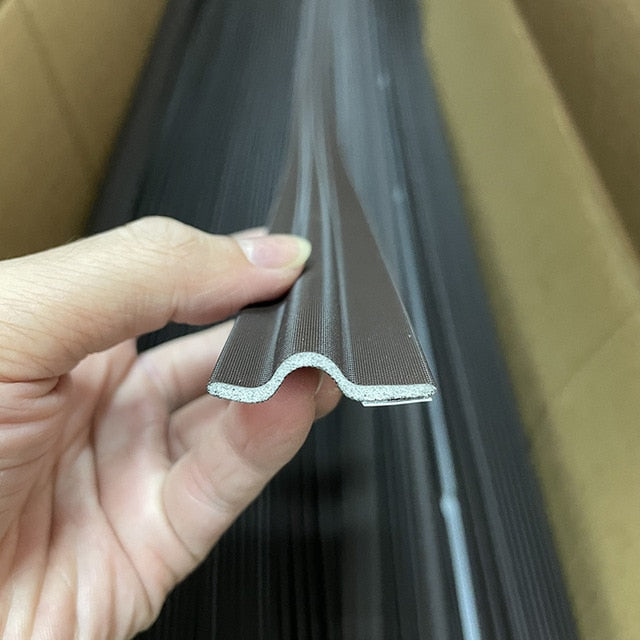 Self-Adhesive Sealing Strips for Doors and Windows – Weatherproof and Soundproof Insulation for Home Use