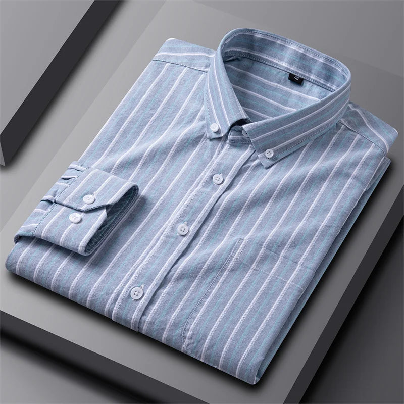 Adrian | Timeless Oxford Button-Up Shirt