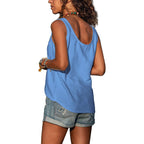 Chic Ibiza-Inspired Women's Tank Top