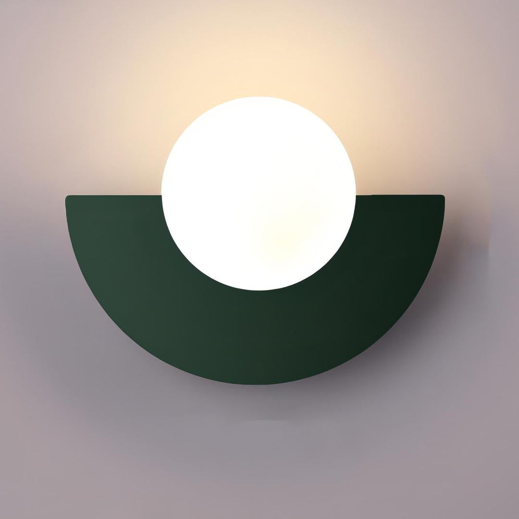 Nordic Semi-Circular Wall Lamp | LED Lighting