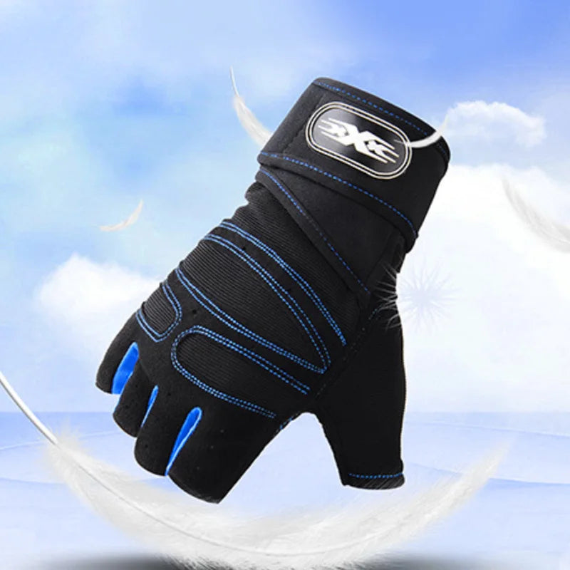 Shock-Resistant Gym Gloves for Training and Weightlifting – Supportive Fitness Gloves for Grip, Protection and Workout Performance