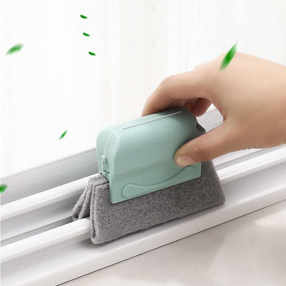Detail Cleaning Brush for Window Tracks and Grooves – Precision Tool for Removing Dirt from Hard-to-Reach Areas