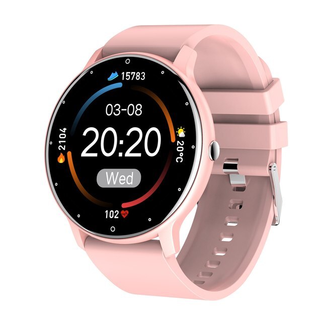 Ultra-Slim Smartwatch for Daily Wear – Sleek Lightweight Design for Fitness Tracking, Notifications and Everyday Use