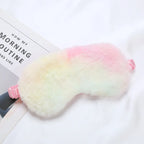 Luxurious Plush Sleep Mask for Restful Sleep – Soft Light-Blocking Eye Mask for Travel, Home and Relaxation