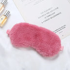 Luxurious Plush Sleep Mask for Restful Sleep – Soft Light-Blocking Eye Mask for Travel, Home and Relaxation