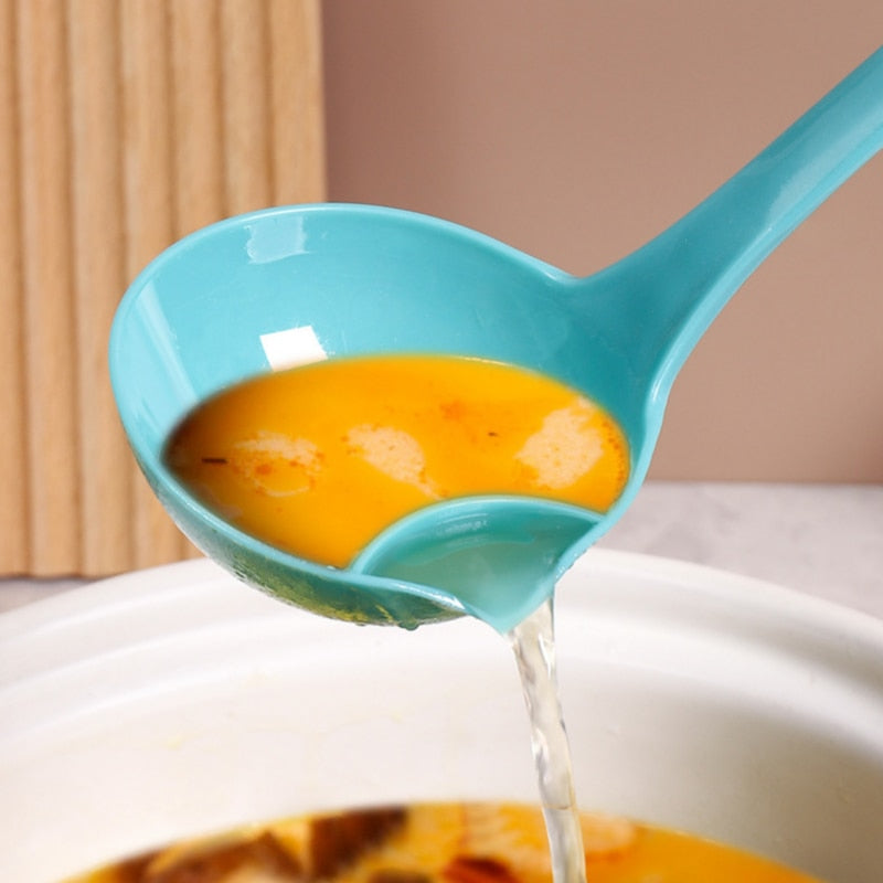 Oil Separator Spoon for Cooking and Meal Prep – Easily Remove Fat, Grease and Liquids from Soups, Sauces and Stews