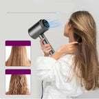 Professional High-Speed Quiet Hair Dryer Brush – Fast Drying, Low Noise, Frizz-Control Technology