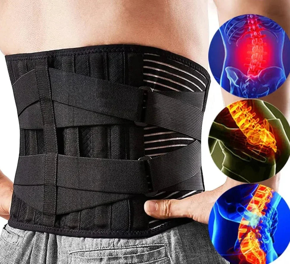 Adjustable Back Support Belt for Daily Comfort – Ergonomic Waist Support for Work, Fitness and Everyday Activities