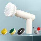 4-Piece Versatile Cleaning Brush Set for Home Use – Multi-Purpose Scrubbing Tools for Kitchen, Bathroom and Household Cleaning