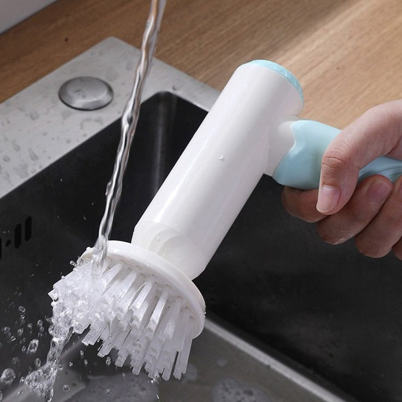 4-Piece Versatile Cleaning Brush Set for Home Use – Multi-Purpose Scrubbing Tools for Kitchen, Bathroom and Household Cleaning