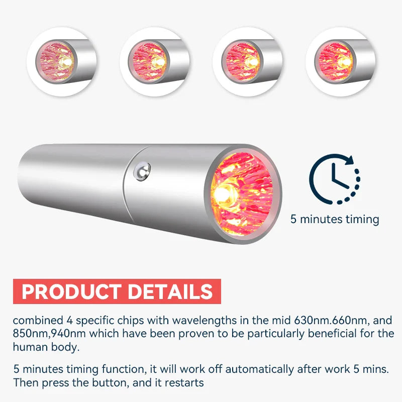 AcneHeal – Red Light Therapy Pen for Acne Treatment