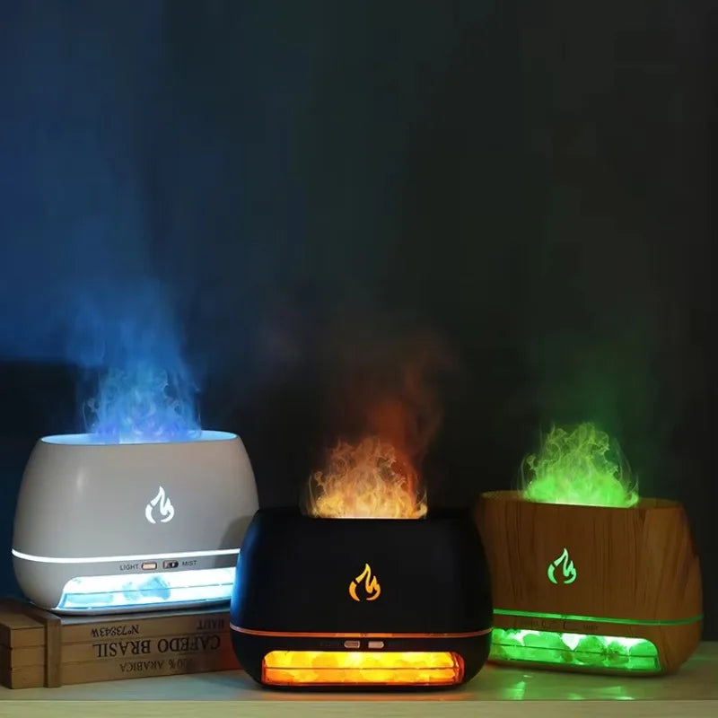 Aroma Diffuser with Soothing Ambient Light for Home Use – Decorative Essential Oil Diffuser for Bedroom and Living Room