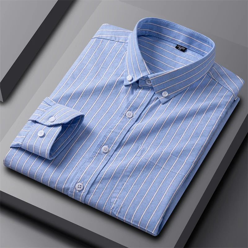 Adrian | Timeless Oxford Button-Up Shirt