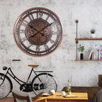 Antique Wall Clock for Classic Home Interiors – Decorative Timepiece for Living Room, Hallway and Traditional Decor