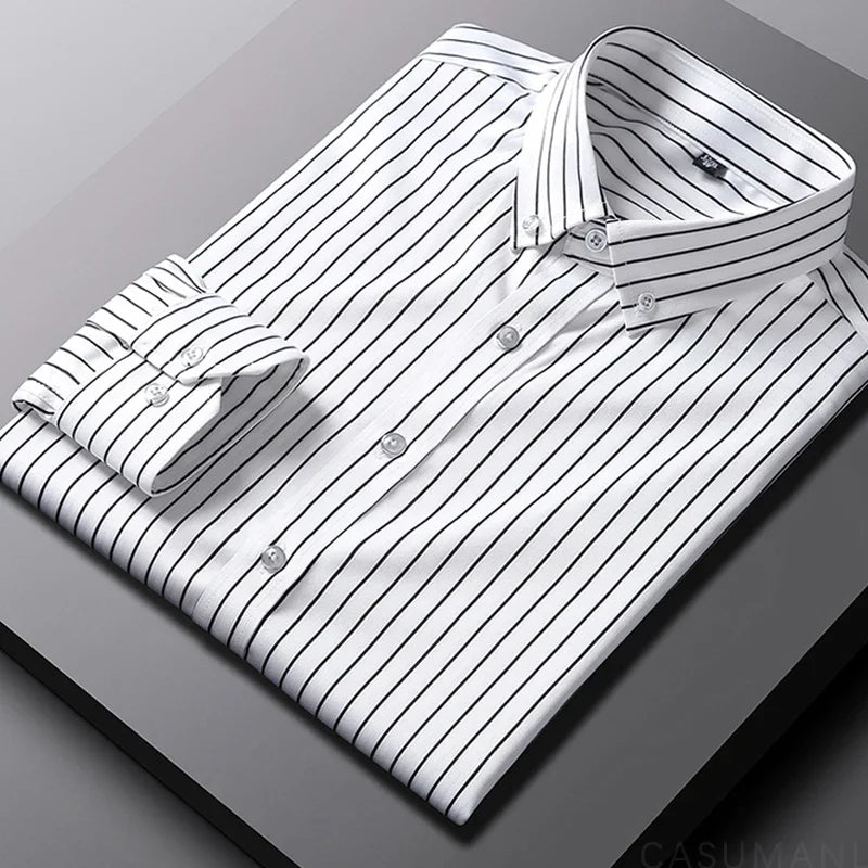 Jermaine | Casual Striped Cotton Shirt