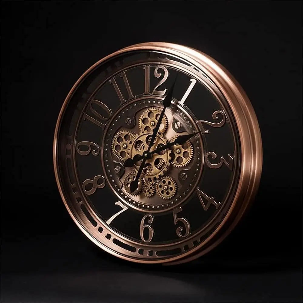 Antique Wall Clock for Classic Home Interiors – Decorative Timepiece for Living Room, Hallway and Traditional Decor