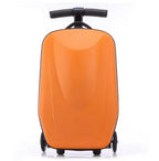 Kids Rolling Step Suitcase for Travel – Lightweight Carry-On Luggage for Children, Holidays and Sleepovers