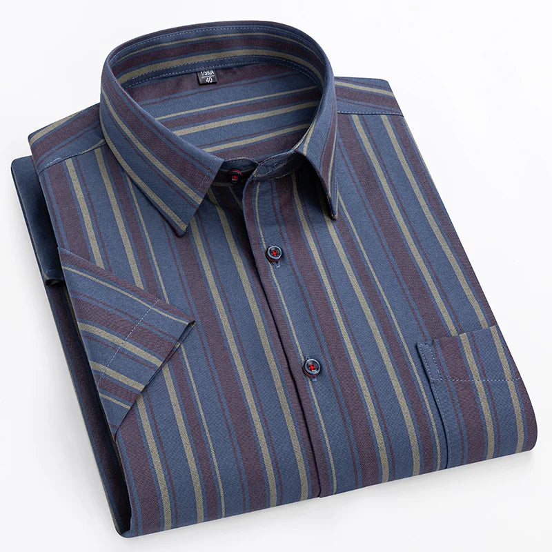 Zack | Cotton Short-Sleeve Shirt
