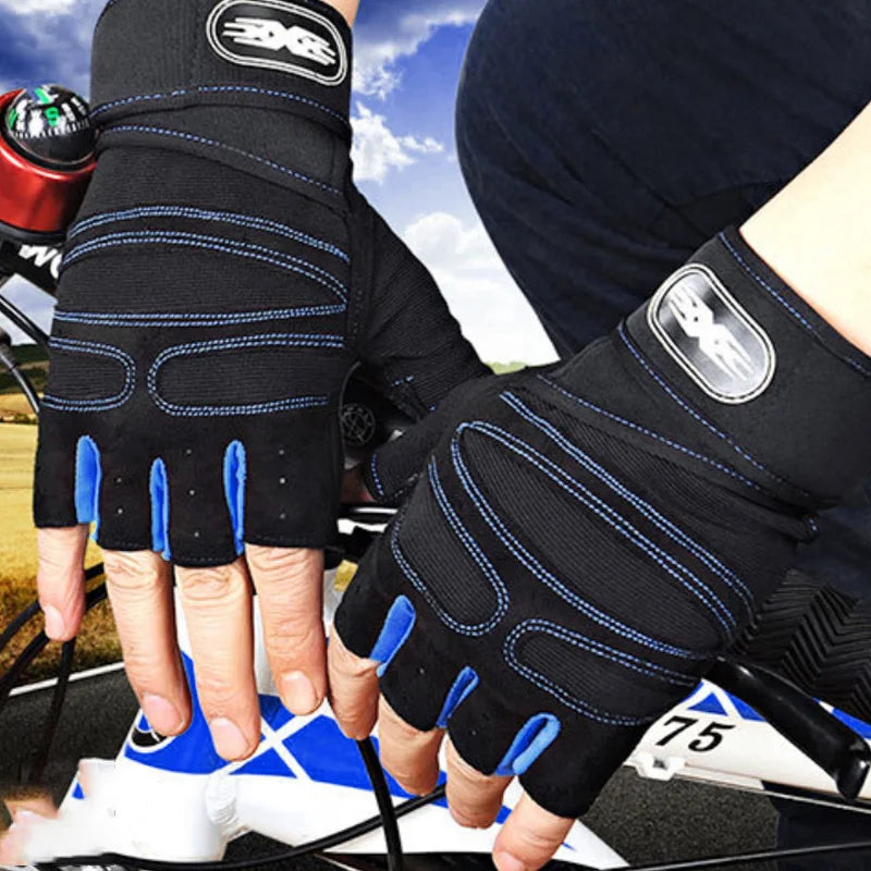 Shock-Resistant Gym Gloves for Training and Weightlifting – Supportive Fitness Gloves for Grip, Protection and Workout Performance