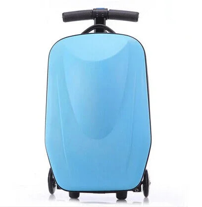 Kids Rolling Step Suitcase for Travel – Lightweight Carry-On Luggage for Children, Holidays and Sleepovers