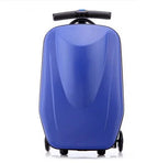 Kids Rolling Step Suitcase for Travel – Lightweight Carry-On Luggage for Children, Holidays and Sleepovers